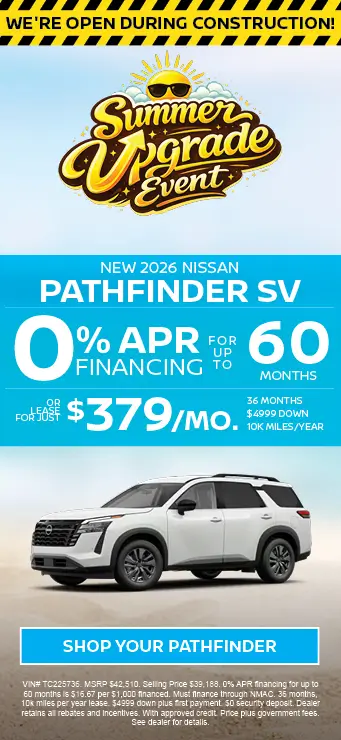 2026 Nissan Pathfinder SV